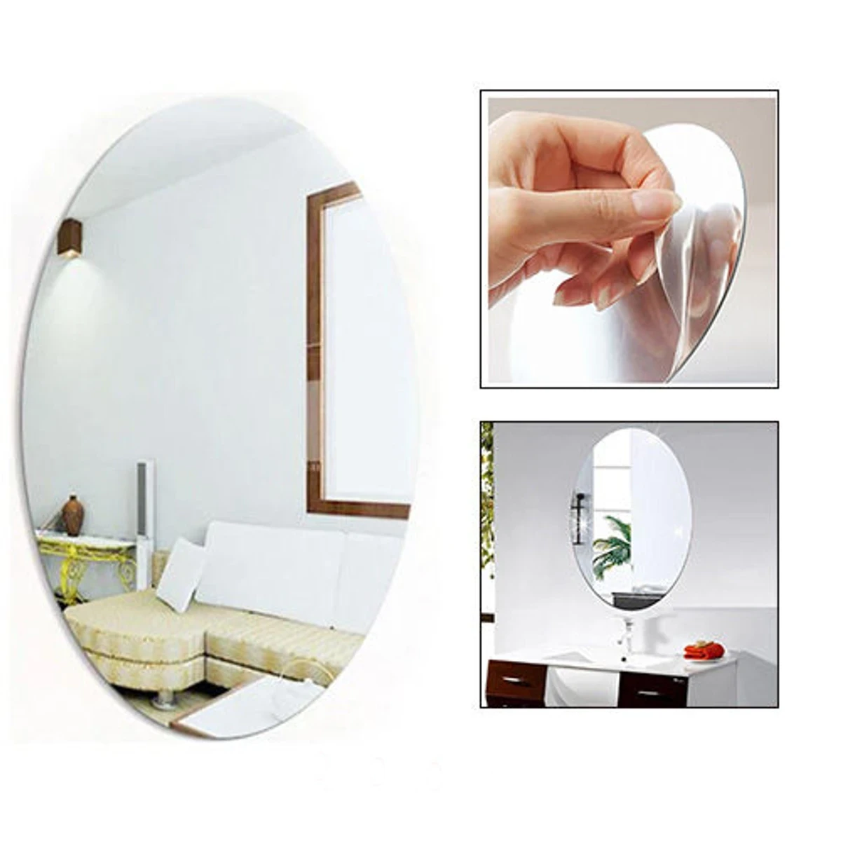 ACRYLIC MIRROR STICKER( 1 পিস - 390 টাকা)