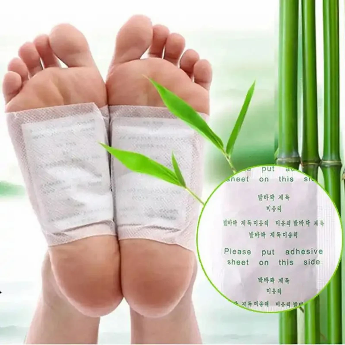 Original kinoki detox foot pad 5 Packet (50 pcs )