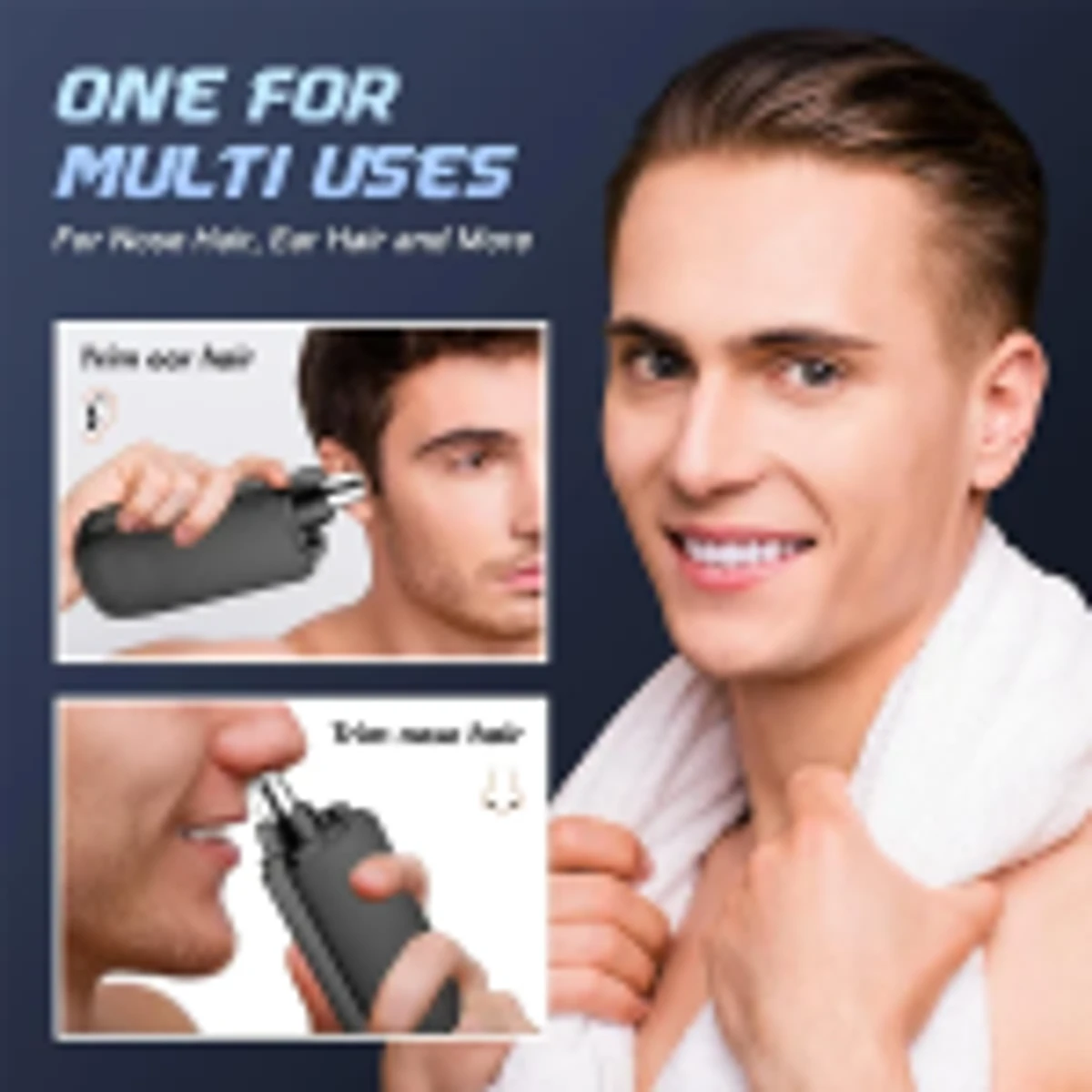 32% ছাড় 🔥2024 HOT SALE - Premium Quality Rechargeable Nose Hair Trimmer (Painless & Precision)