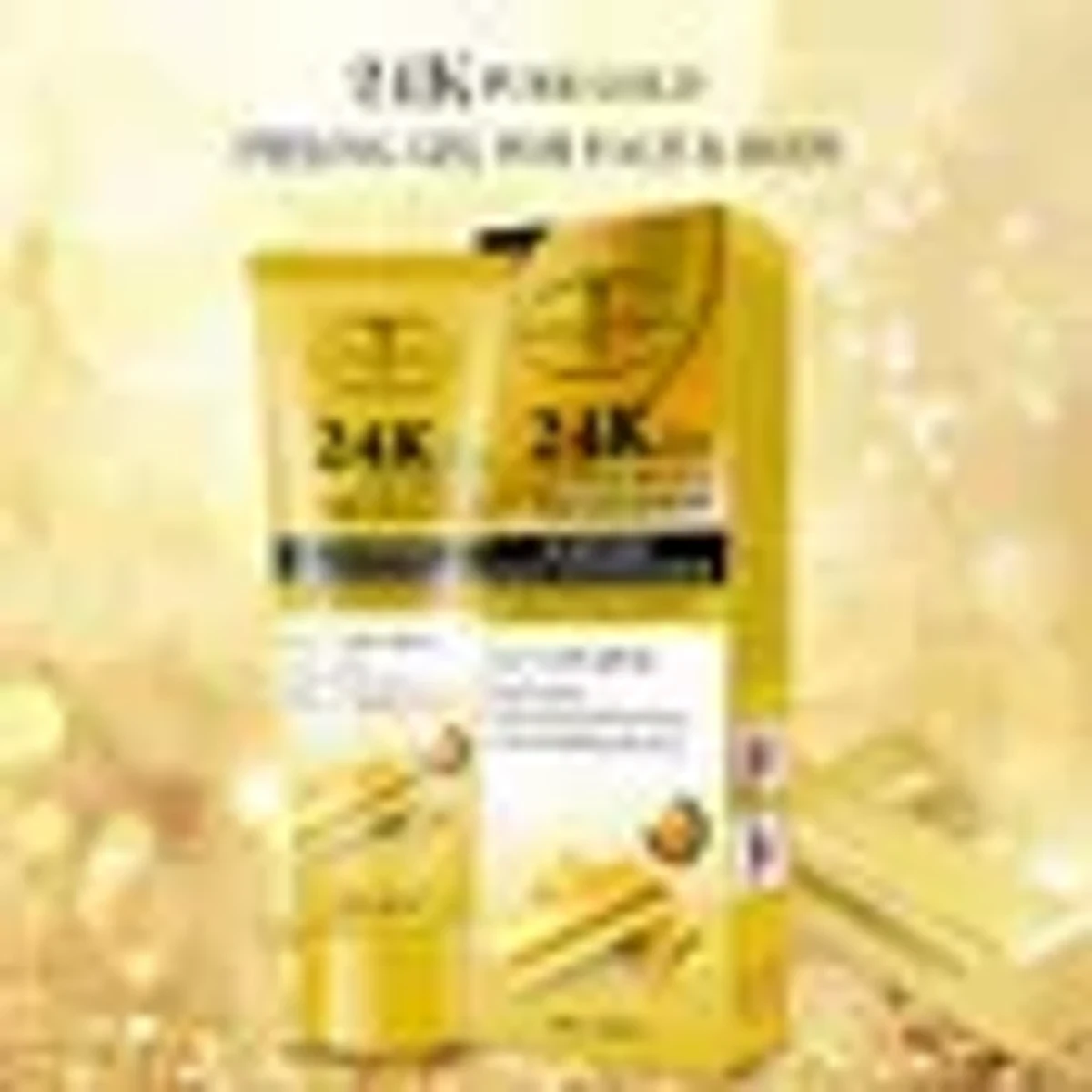 24k Pure Gold Peeling Gel For Face And Body 30 Seconds Remove Skin Aging Keratin Deep Cleaning